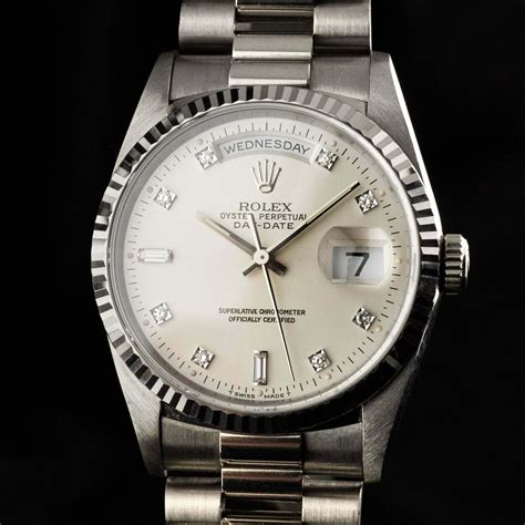 white gold rolex day date chinese numbers|Rolex Day-Date 36mm gold.